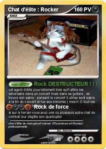 Pokemon Chat d'élite : Rocker