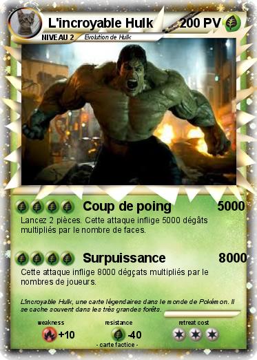 Pokemon L'incroyable Hulk