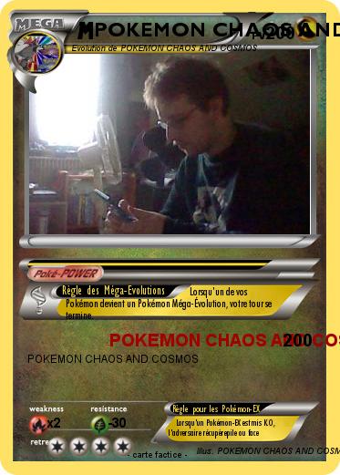 Pokemon POKEMON CHAOS AND COSMOS