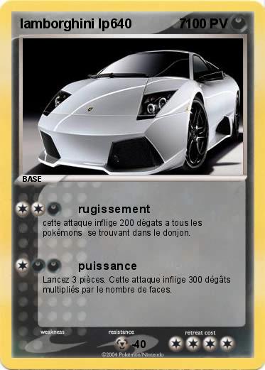 Pokemon lamborghini lp640             7                                      