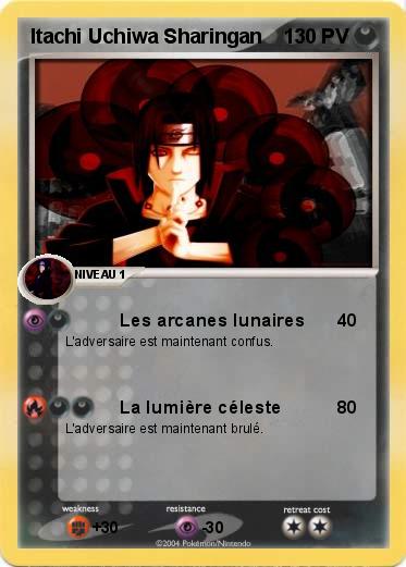 Pokemon Itachi Uchiwa Sharingan