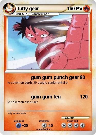 Pokemon luffy gear