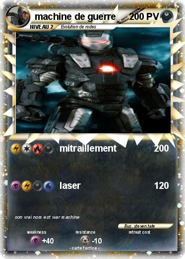 Pokemon machine de guerre