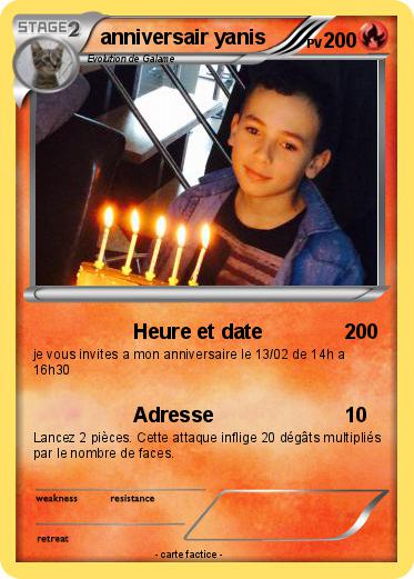 Pokemon anniversair yanis