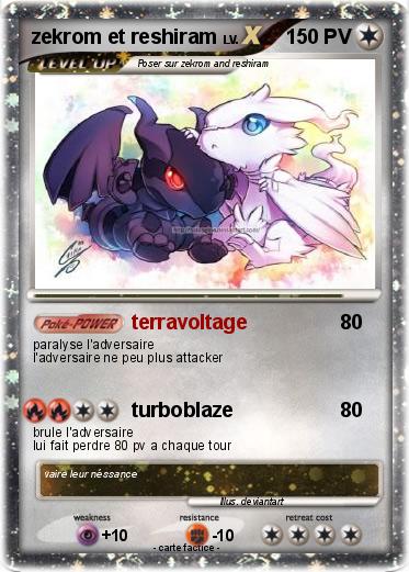 Pokemon zekrom et reshiram