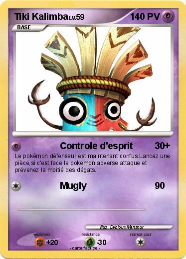 Pokemon Tiki Kalimba