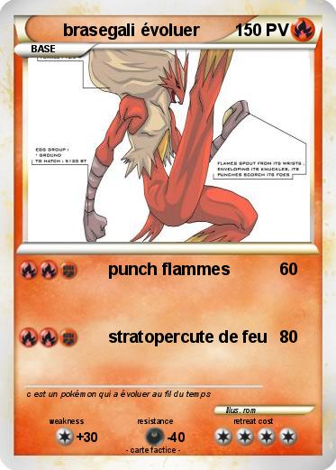 Pokemon brasegali évoluer