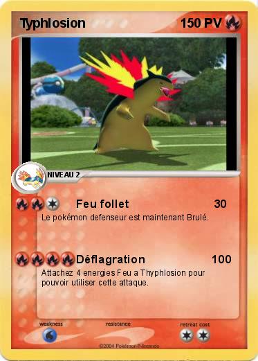 Pokemon Typhlosion