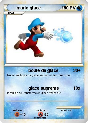 Pokemon mario glace