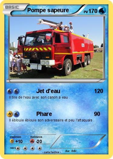 Pokemon Pompe sapeure