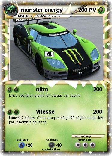 Pokemon monster energy