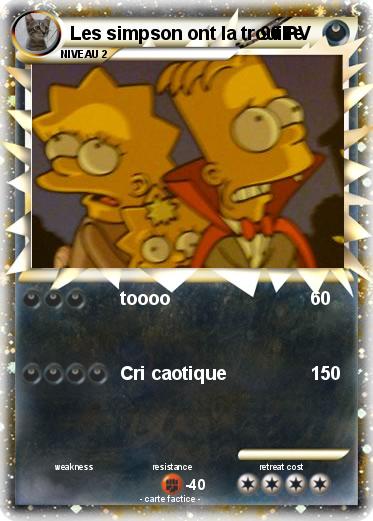 Pokemon Les simpson ont la trouille