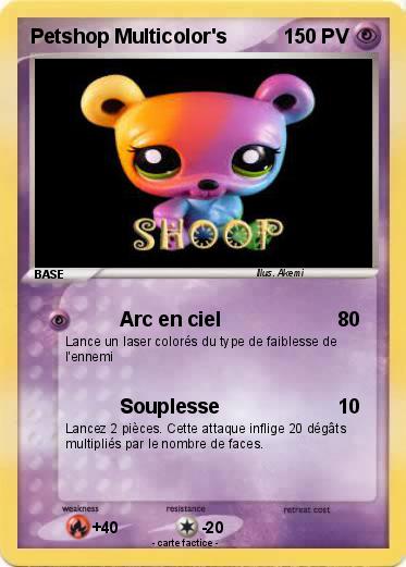 Pokemon Petshop Multicolor's
