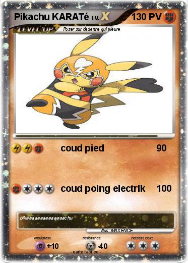 Pokemon Pikachu KARATé