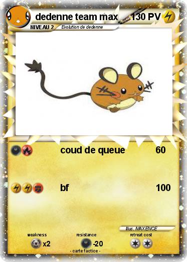 Pokemon dedenne team max