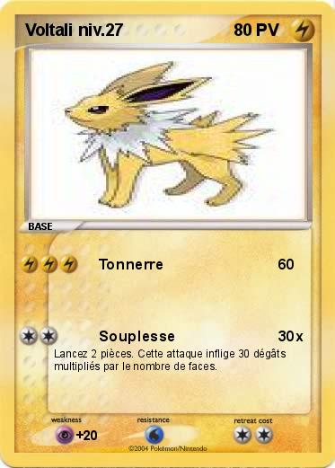 Pokemon Voltali niv.27