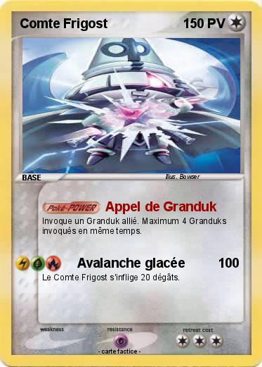 Pokemon Comte Frigost