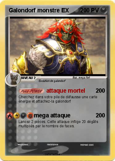 Pokemon Galondorf monstre EX