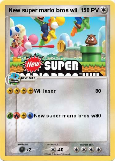 Pokemon New super mario bros wii