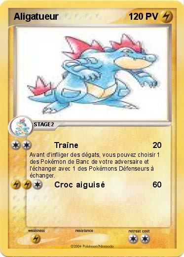Pokemon Aligatueur