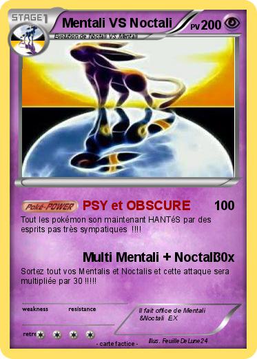 Pokemon Mentali VS Noctali