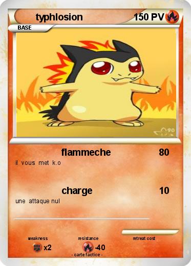 Pokemon typhlosion