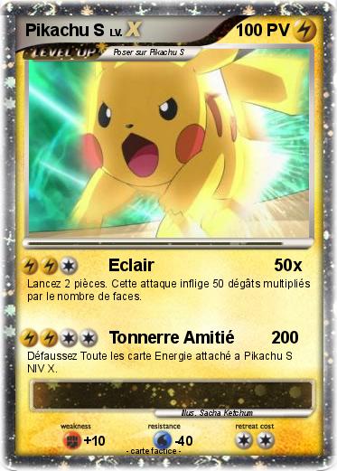 Pokemon Pikachu S