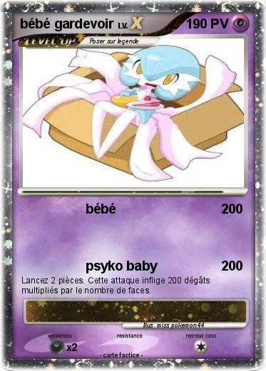 Pokemon bébé gardevoir