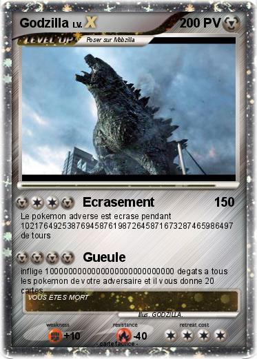 Pokemon Godzilla