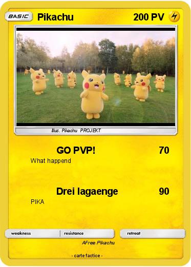 Pokemon Pikachu