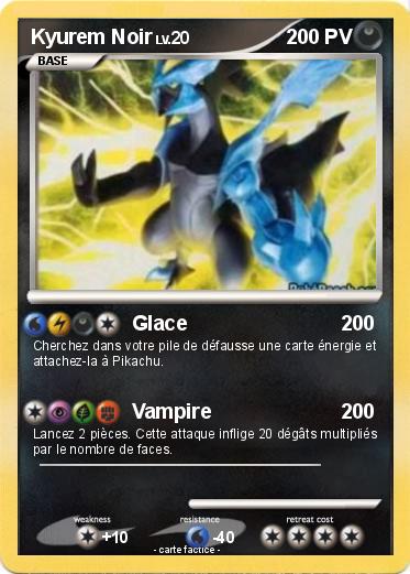 Pokemon Kyurem Noir