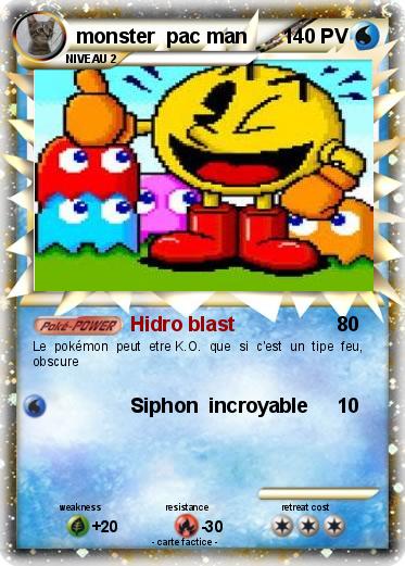 Pokemon monster  pac man