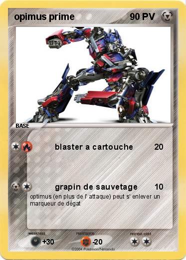 Pokemon opimus prime 