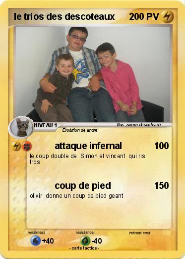 Pokemon le trios des descoteaux