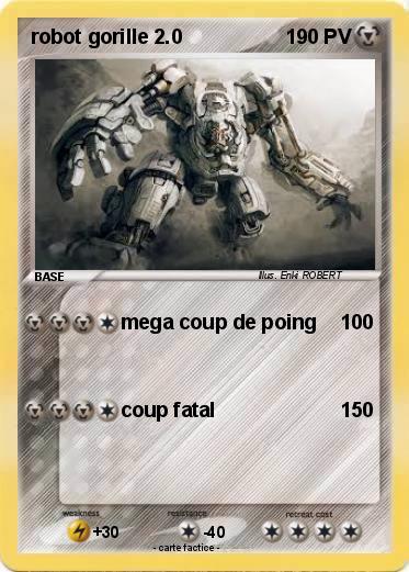 Pokemon robot gorille 2.0