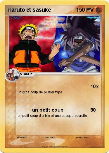 Pokemon naruto et sasuke
