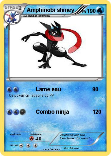 Pokemon Amphinobi shiney