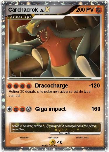 Pokemon Carchacrok