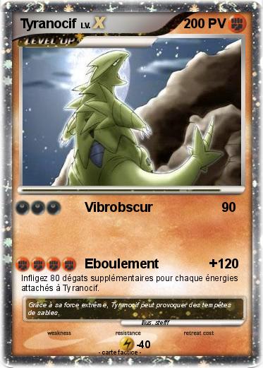 Pokemon Tyranocif