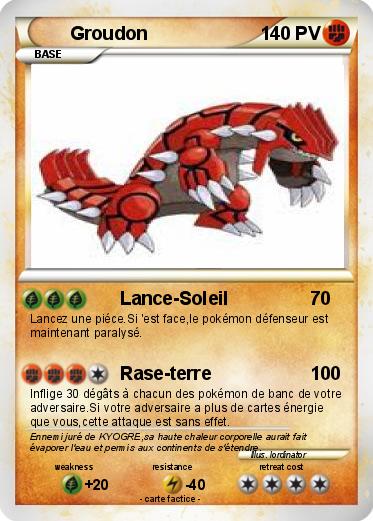 Pokemon Groudon