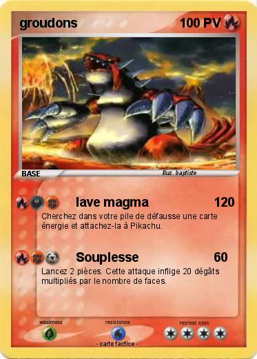 Pokemon groudons