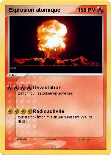 Pokemon Explosion atomique