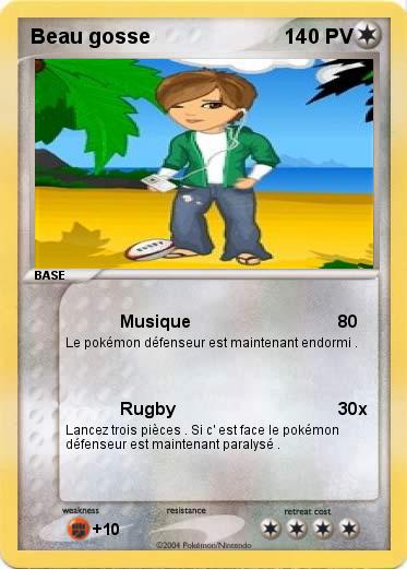 Pokemon Beau gosse