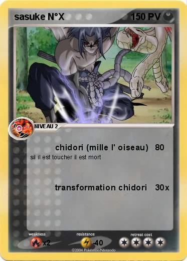 Pokemon sasuke N°X