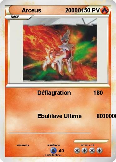 Pokemon Arceus               20000