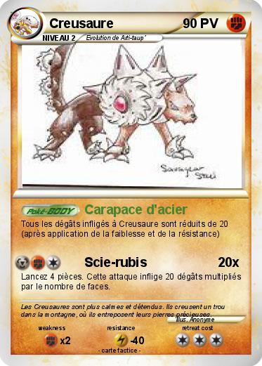 Pokemon Creusaure