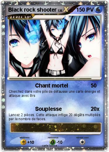 Pokemon Black rock shooter