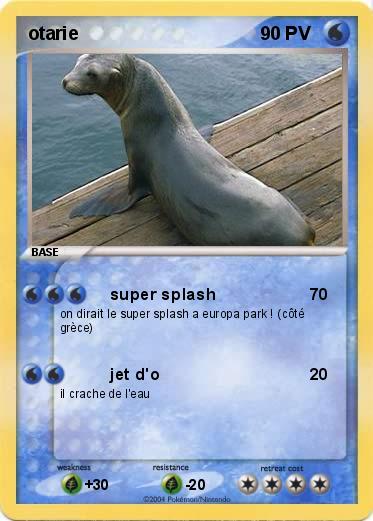Pokemon otarie