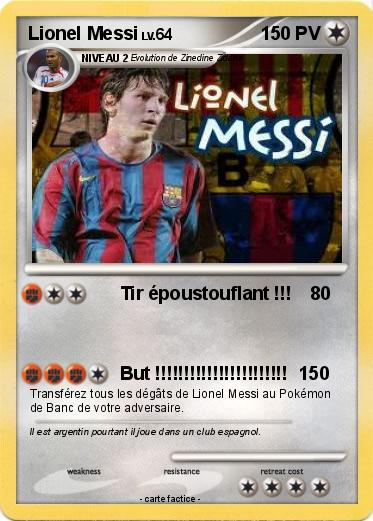 Pokemon Lionel Messi