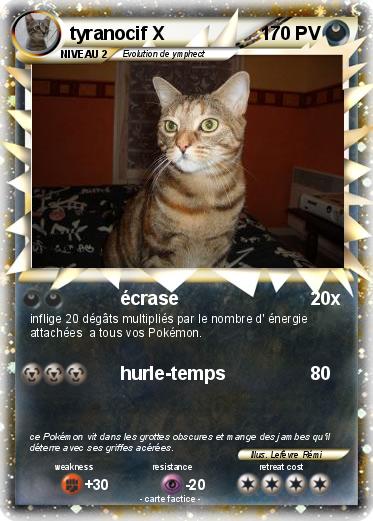 Pokemon tyranocif X